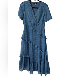 Lulu's Blue Midi Dress